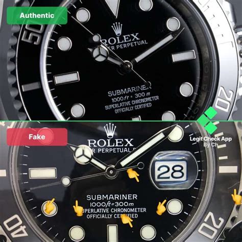 rolex submariner date fake or real|rolex submariner authentication.